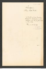 k.k. naturhistorisches Hofmuseum, Intendanzakten 1885-1896 (Hauer), Aktenzahl Z.307.a/1887, Seite 2